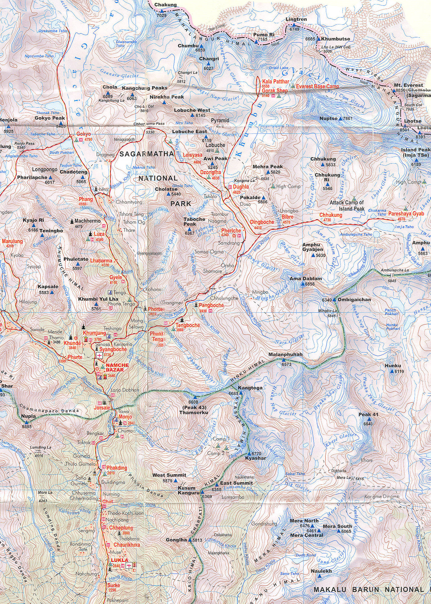Khumbu Map